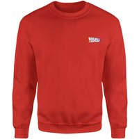 Back To The Future Sweatshirt - Red - XXL von Back To The Future