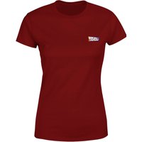 Back To The Future Women's T-Shirt - Burgundy - L von Back To The Future