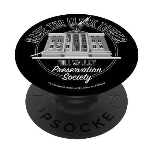 Back to the Future Hill Valley Preservation PopSockets mit austauschbarem PopGrip von Back To The Future