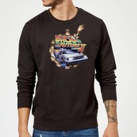 Zurück In Die Zukunft Clockwork Pullover - Schwarz - XXL von Back to the Future