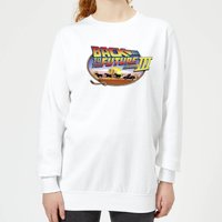 Zurück In Die Zukunft Lasso Damen Pullover - Weiß - L von Back to the Future