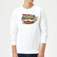 Zurück In Die Zukunft Lasso Pullover - Weiß - S von Back to the Future