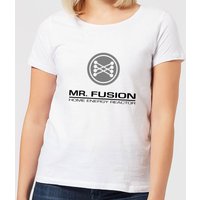 Zurück In Die Zukunft Mr Fusion Damen T-Shirt - Weiß - L von Back to the Future