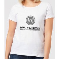 Zurück In Die Zukunft Mr Fusion Damen T-Shirt - Weiß - M von Back to the Future