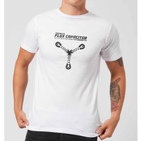 Zurück In Die Zukunft PoweRot By Flux Capacitor T-Shirt - Weiß - 5XL von Back to the Future