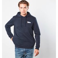 Zurück in die Zukunft CarStripes Hoodie - Navy Blau - S von Back to the future