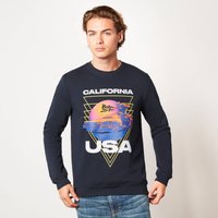 Zurück in die Zukunft Tri Sunset Unisex Sweatshirt - Navy Blau - XL von Back to the future