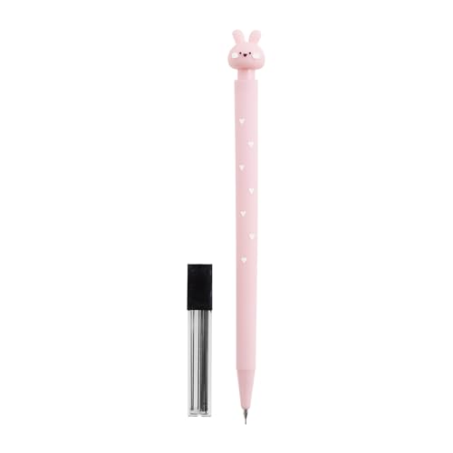 Back2Fun - Druckbleistift für Kinder mit Häschen an der Oberseite, enthält 12 Minen 2B, lustiges Kinderbriefpapier, Minenstift 0,5 mm, für Schulmäppchen oder als Geschenk Back2Fun - Druckbleistift für Kinder mit Häschen an der Oberseite, enthält 12 Minen 2B, lustiges Kinderbriefpapier, Minenstift 0,5 mm, für Schulmäppchen oder als Geschenk von Back2Fun