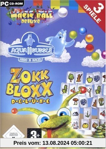 Aqua Bubble 2 & Zokk Bloxx Deluxe von Back2Games