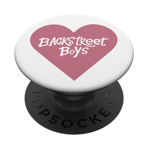 Backstreet Boys – Pink Heart Logo Valentine's Day White PopSockets mit austauschbarem PopGrip Backstreet Boys – Pink Heart Logo Valentine's Day White PopSockets mit austauschbarem PopGrip von Backstreet Boys