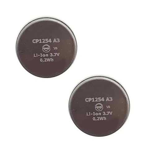Backupower 2pcs Ersatz CP1254 A3 Akku Kompatibel mit S-Ony WF-1000XM3 WF-SP700N WF-XB700 Extra Bass True Wireless Earbuds Headphones von Backupower