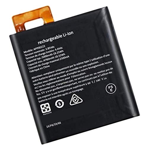Backupower Ersatz Akku APP00223 CATS41 Kompatibel mit Caterpillar Cat S41 1ICP8/59/66 3.85V 5000mAh von Backupower