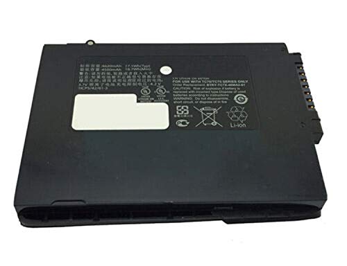 Backupower Ersatz Akku Batterie Kompatibel mit Motorola Symbol TC70 TC75 82-171249-01, 82-171249-02, BT-000318 von Backupower