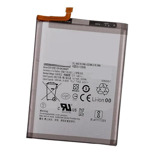 Backupower Ersatz EB-BA336ABY Akku Kompatibel mit Galaxy A53 5G SM-A536B SM-A536B/DS SM-A536U SM-A536U1 SM-A5360 SM-A536E SM-A536E/DS SM-A536V Backupower Ersatz EB-BA336ABY Akku Kompatibel mit Galaxy A53 5G SM-A536B SM-A536B/DS SM-A536U SM-A536U1 SM-A5360 SM-A536E SM-A536E/DS SM-A536V von Backupower