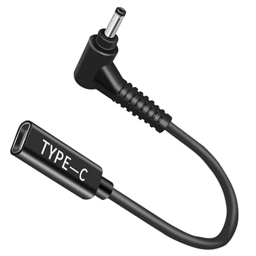 100W DC Stecker Adapter 4.0x1.35mm Kabel, Stecker auf DC Female 12V 19V 20V Adapter, USB C auf 4.0x1.35mm Adapter gemacht für Asus Laptop Serie, Router, Drucker, Wohnmobile, Solargenerator von Bacron