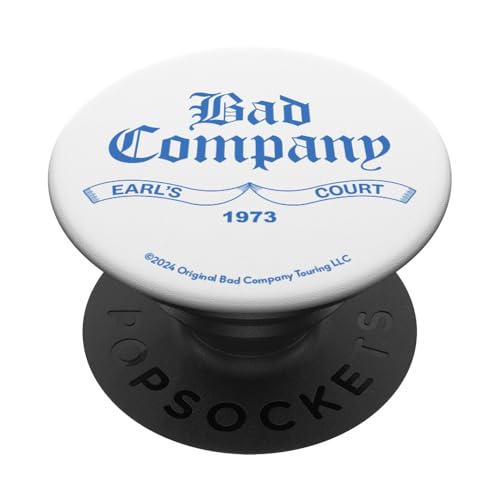 Bad Company, Earls Court, 1973 PopSockets Klebender PopGrip Bad Company, Earls Court, 1973 PopSockets Klebender PopGrip von Bad Company