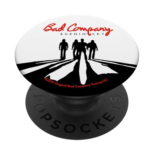 Bad Company Burnin' Sky Silhouetten PopSockets Klebender PopGrip Bad Company Burnin' Sky Silhouetten PopSockets Klebender PopGrip von Bad Company