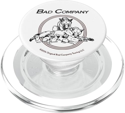 Bad Company Running mit den Pack Wolves PopSockets PopGrip für MagSafe Bad Company Running mit den Pack Wolves PopSockets PopGrip für MagSafe von Bad Company