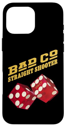 Bad Company Straight Shooter Würfel Hülle für iPhone 16 Pro Max Bad Company Straight Shooter Würfel Hülle für iPhone 16 Pro Max von Bad Company