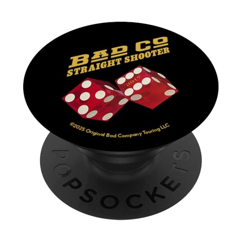 Bad Company Straight Shooter Würfel PopSockets Klebender PopGrip Bad Company Straight Shooter Würfel PopSockets Klebender PopGrip von Bad Company