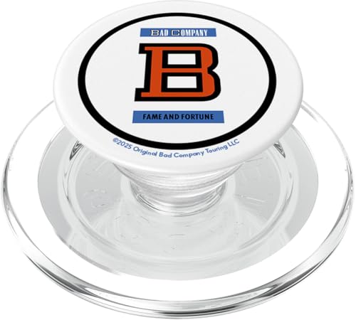 Schlechter Firmenruhm und Fortune Circle-Logo PopSockets PopGrip für MagSafe von Bad Company