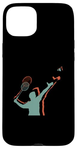 Badminton Federball Badmintonspieler 90er BADMINTON Hülle für iPhone 15 Plus von Badminton Set Zubehör Sport Geschenke Shirts