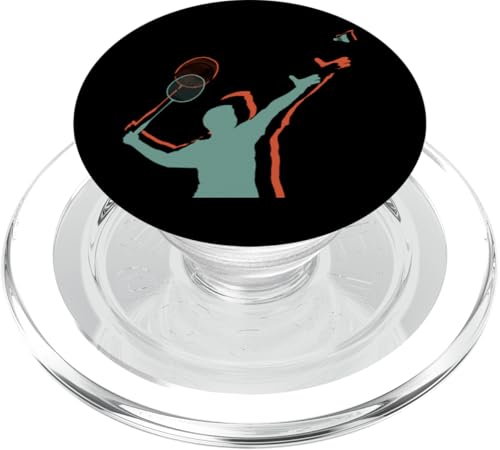 Badminton Federball Badmintonspieler 90er BADMINTON PopSockets PopGrip für MagSafe Badminton Federball Badmintonspieler 90er BADMINTON PopSockets PopGrip für MagSafe von Badminton Set Zubehör Sport Geschenke Shirts