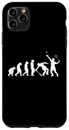Badminton Federball Badmintonspieler EVOLUTION BADMINTON Hülle für iPhone 11 Pro Max Badminton Federball Badmintonspieler EVOLUTION BADMINTON Hülle für iPhone 11 Pro Max von Badminton Set Zubehör Sport Geschenke Shirts