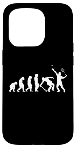 Badminton Federball Badmintonspieler EVOLUTION BADMINTON Hülle für iPhone 15 Pro Badminton Federball Badmintonspieler EVOLUTION BADMINTON Hülle für iPhone 15 Pro von Badminton Set Zubehör Sport Geschenke Shirts