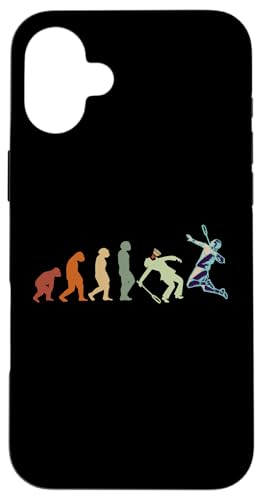 Badminton Federball Badmintonspieler EVOLUTION BADMINTON Hülle für iPhone 16 Plus Badminton Federball Badmintonspieler EVOLUTION BADMINTON Hülle für iPhone 16 Plus von Badminton Set Zubehör Sport Geschenke Shirts