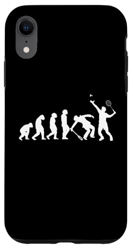 Badminton Federball Badmintonspieler EVOLUTION BADMINTON Hülle für iPhone XR Badminton Federball Badmintonspieler EVOLUTION BADMINTON Hülle für iPhone XR von Badminton Set Zubehör Sport Geschenke Shirts
