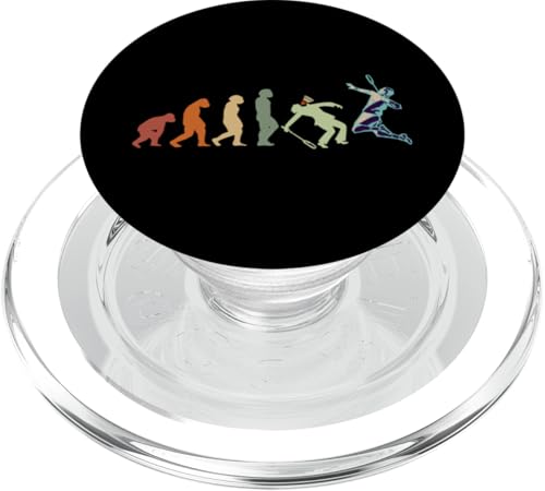 Badminton Federball Badmintonspieler EVOLUTION BADMINTON PopSockets PopGrip für MagSafe Badminton Federball Badmintonspieler EVOLUTION BADMINTON PopSockets PopGrip für MagSafe von Badminton Set Zubehör Sport Geschenke Shirts