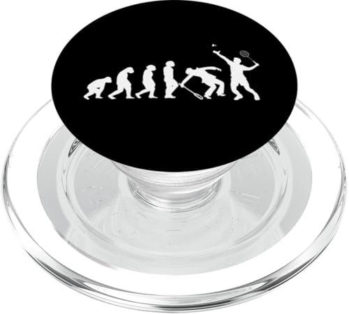 Badminton Federball Badmintonspieler EVOLUTION BADMINTON PopSockets PopGrip für MagSafe von Badminton Set Zubehör Sport Geschenke Shirts