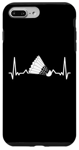 Badminton Federball Badmintonspieler Herzschlag BADMINTON Hülle für iPhone 7 Plus/8 Plus Badminton Federball Badmintonspieler Herzschlag BADMINTON Hülle für iPhone 7 Plus/8 Plus von Badminton Set Zubehör Sport Geschenke Shirts