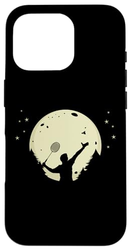 Badminton Federball Badmintonspieler Nacht BADMINTON Hülle für iPhone 16 Pro von Badminton Set Zubehör Sport Geschenke Shirts