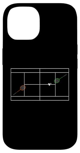 Badminton Federball Badmintonspieler Spielfeld BADMINTON Hülle für iPhone 14 von Badminton Set Zubehör Sport Geschenke Shirts