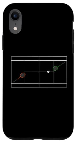 Badminton Federball Badmintonspieler Spielfeld BADMINTON Hülle für iPhone XR von Badminton Set Zubehör Sport Geschenke Shirts