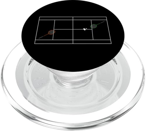 Badminton Federball Badmintonspieler Spielfeld BADMINTON PopSockets PopGrip für MagSafe Badminton Federball Badmintonspieler Spielfeld BADMINTON PopSockets PopGrip für MagSafe von Badminton Set Zubehör Sport Geschenke Shirts