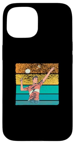 Badminton Federball Badmintonspieler Urlaub Reise BADMINTON Hülle für iPhone 15 Badminton Federball Badmintonspieler Urlaub Reise BADMINTON Hülle für iPhone 15 von Badminton Set Zubehör Sport Geschenke Shirts