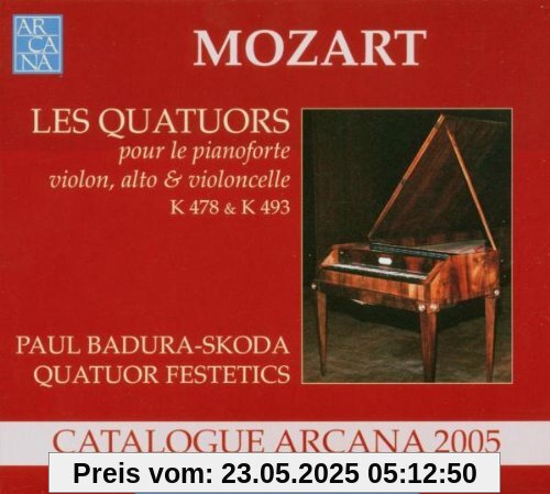 Les Quatuors avec Piano K.478 & K.493 Les Quatuors avec Piano K.478 & K.493 von Badura-Skoda