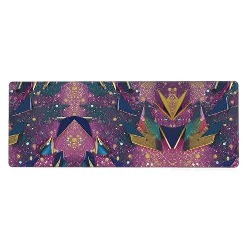 Großes Mauspad mit Glitzermuster, 30 x 80 cm, Gaming-Schreibtischmatte, erweiterter Schutz für Zuhause, Büro, Computer, Laptop Großes Mauspad mit Glitzermuster, 30 x 80 cm, Gaming-Schreibtischmatte, erweiterter Schutz für Zuhause, Büro, Computer, Laptop von BaerK