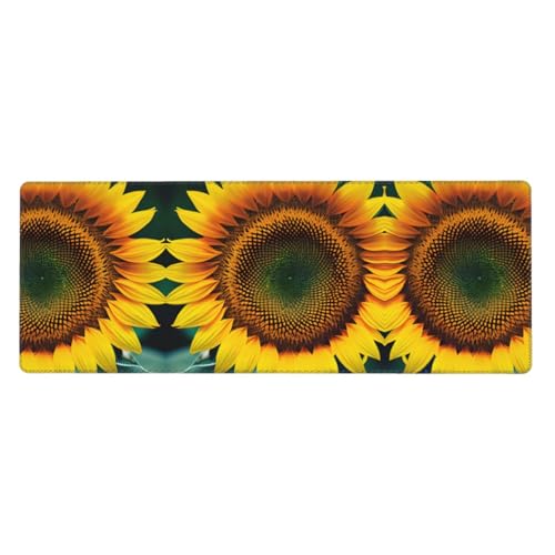 Großes Mauspad mit Sonnenblumen-Aufdruck "You are My Sunshine", 30 x 80 cm, Gaming-Schreibtischmatte, erweiterter Schutz für Zuhause, Büro, Computer, Laptop Großes Mauspad mit Sonnenblumen-Aufdruck "You are My Sunshine", 30 x 80 cm, Gaming-Schreibtischmatte, erweiterter Schutz für Zuhause, Büro, Computer, Laptop von BaerK