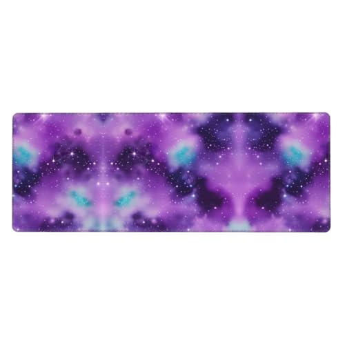 Großes Mauspad mit magischem Galaxie-Himmel-Aufdruck, 30 x 80 cm, Gaming-Schreibtischmatte, erweiterter Schutz für Zuhause, Büro, Computer, Laptop von BaerK