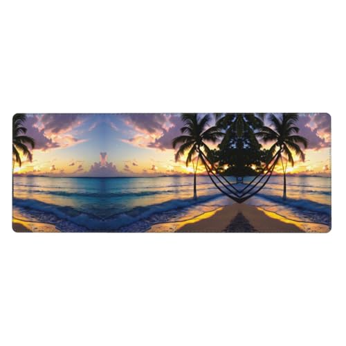 Großes atemberaubendes Jamaika-Strand-Mauspad, 30 x 80 cm, Gaming-Schreibtischmatte, erweiterter Schutz für Zuhause, Büro, Computer, Laptop Großes atemberaubendes Jamaika-Strand-Mauspad, 30 x 80 cm, Gaming-Schreibtischmatte, erweiterter Schutz für Zuhause, Büro, Computer, Laptop von BaerK