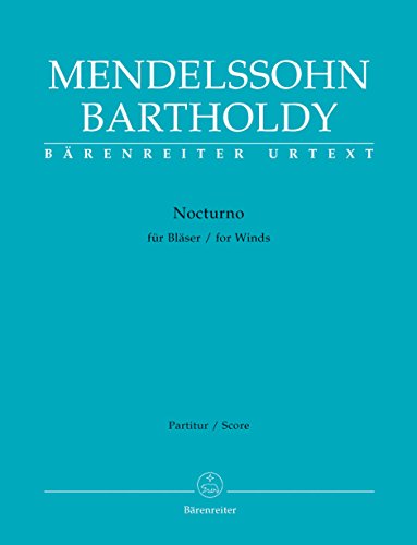 Nocturno für Bläser. Partitur, Urtextausgabe Nocturno für Bläser. Partitur, Urtextausgabe von Bärenreiter