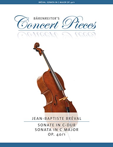 Sonate C-Dur op. 40/1 (Transkribiert für Cello und Piano). Klavierauszug, Stimme(n). Bärenreiter's Concert Pieces von Bärenreiter