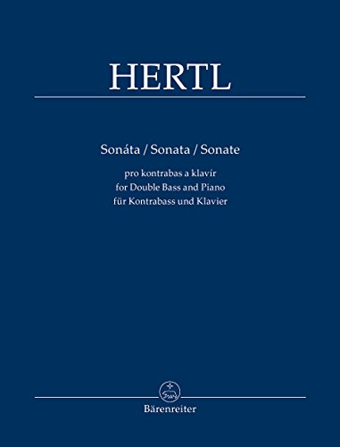 Sonate für Kontrabass und Klavier. Spielpartitur Sonate für Kontrabass und Klavier. Spielpartitur von Bärenreiter