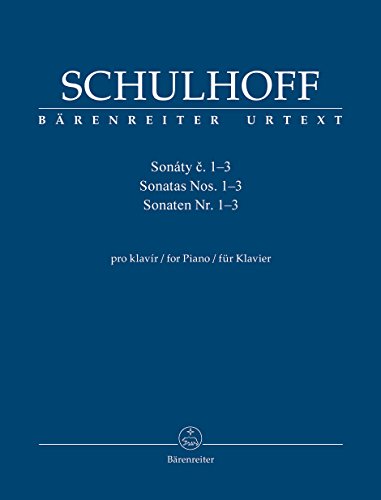 Sonaten für Klavier Nr. 1-3. Spielpartitur von Bärenreiter