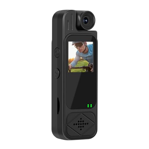 Baeroprki 1080P HD Minikamera Tragbarer Digitaler Videorecorder Körperkamera mit Infrarot-Nachtsicht Kompakter Sport-DV-Camcorder Baeroprki 1080P HD Minikamera Tragbarer Digitaler Videorecorder Körperkamera mit Infrarot-Nachtsicht Kompakter Sport-DV-Camcorder von Baeroprki