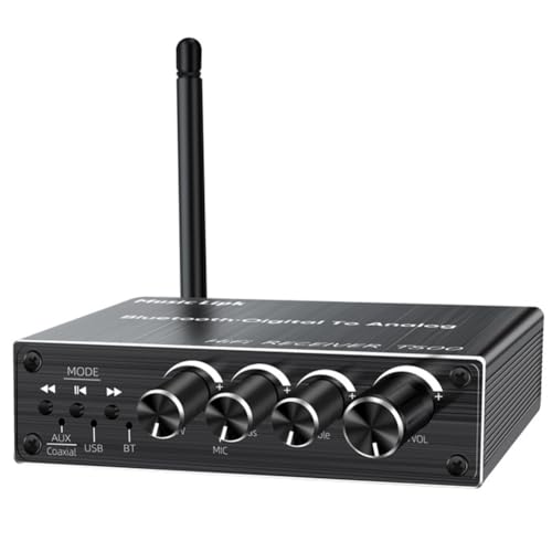 Baeroprki Neuer Bluetooth Audio Receiver Adapter 5.3 Player U Disk Mikrofon Verstärker Audio Lautsprecher Konverter mit Fernbedienung Baeroprki Neuer Bluetooth Audio Receiver Adapter 5.3 Player U Disk Mikrofon Verstärker Audio Lautsprecher Konverter mit Fernbedienung von Baeroprki